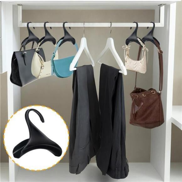 Closet purse hanger hooks bag organizer handbag holder storage hooks for totes - Picture 2 of 8